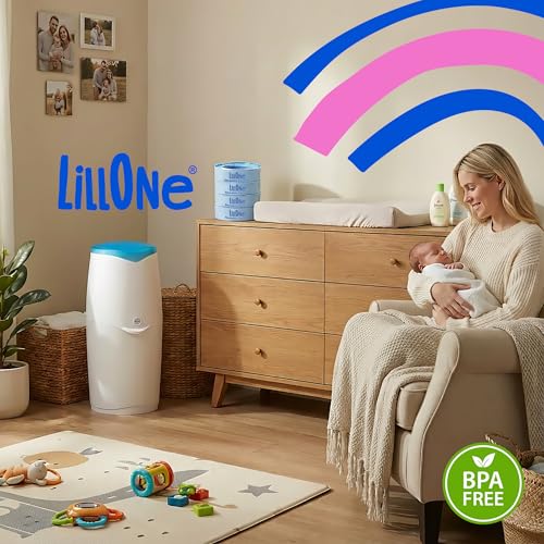 LillOne 4 Recambios con Casetes Reutilizables para Papelera de Pañales compatible con Angelcare Foppapedretti - Kit de Bolsas para la contenedor de Pañales - imagen 6