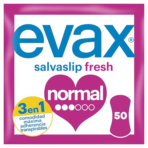 Evax Salvaslip Normal, 50 unidades, Protección, Comodidad y Sistema No Olor