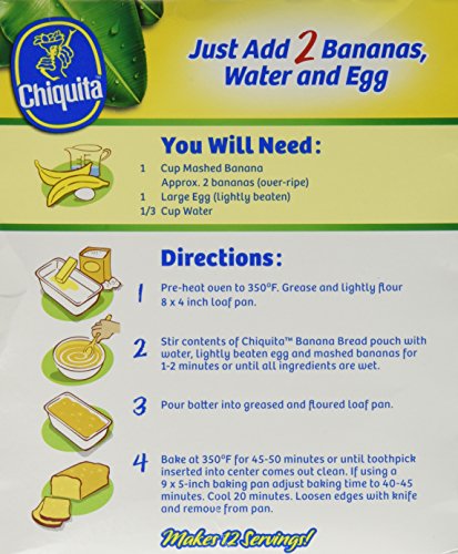 Chiquita Banana Bread Mix - 3 Boxes #TOP1
