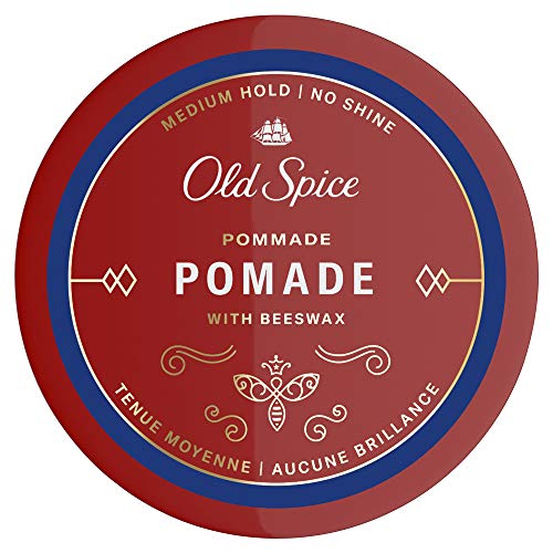 Old Spice Hair Styling Pomade for Men, Medium Hold/No Shine, 2.22 Oz, NEW Formula