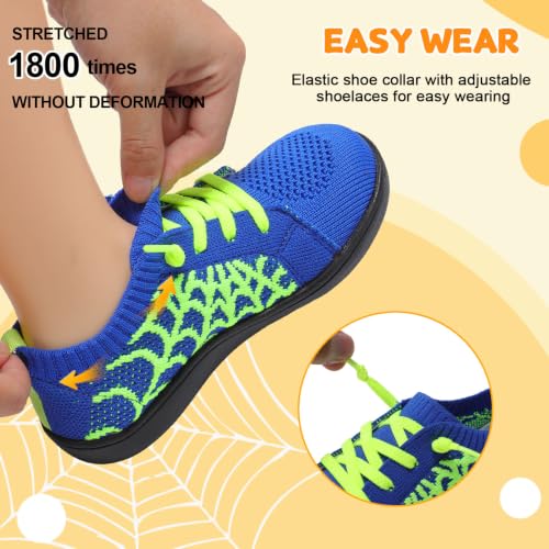 Image of JOINFREE Toddler Shoes Girls Boys Wide Barefoot Shoes Minimalist Walking Sneakers Zero Drop Slip on Tennis Shoe Breathable Naturally Flexible