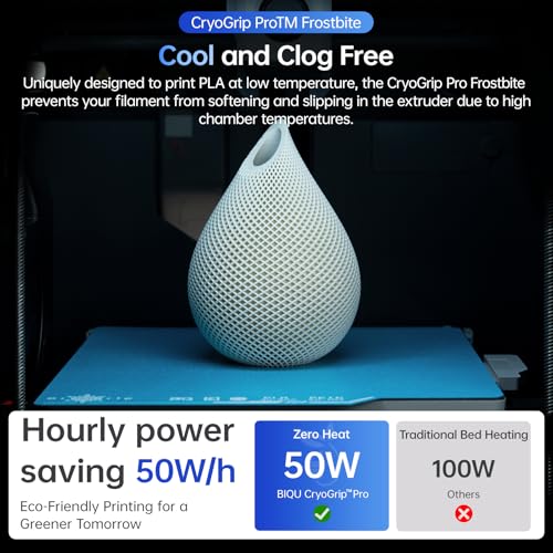 Image of BIQU CryoGrip Pro Frostbite Cold Build Plate for Bambu-Lab 3D Printers