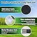 MoKo Golf Net with Practice Mat, 10 x 7 ft Golf Hitting Net for Outdoor Indoor Backyard Driving Chipping Swing Training, All-in-One Multi-Target Training Aid Practice Nets with Tri-Turf Mat, Black