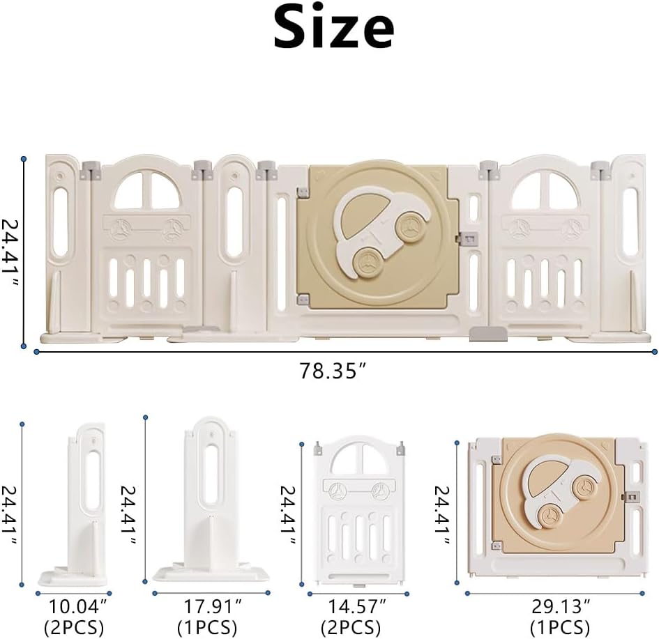 Baby Gate for Stairs Dog Door Pet Door for Stairs, porches and fireplaces Strong Suction Cup Reinforced can be Changed at Will and with Drawing Board(Total Length: 78.35“) length?78.35“?