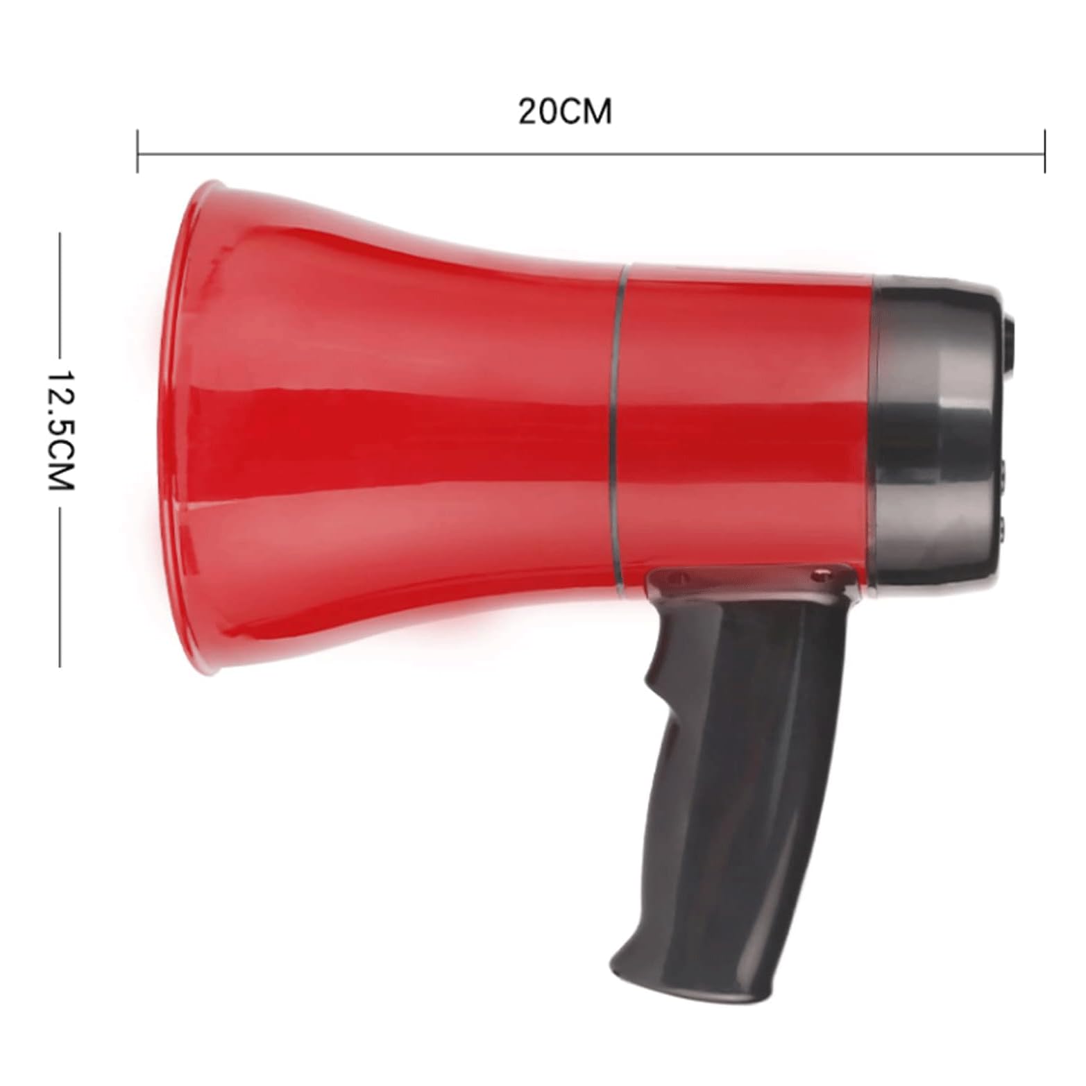 POCHY Moda Megáfono Megáfono de Mano 5W Megáfonos de grabación con Control de Volumen Altavoz de megáfono Moderno Altavoz de megáfono portátil para Exteriores Bonito