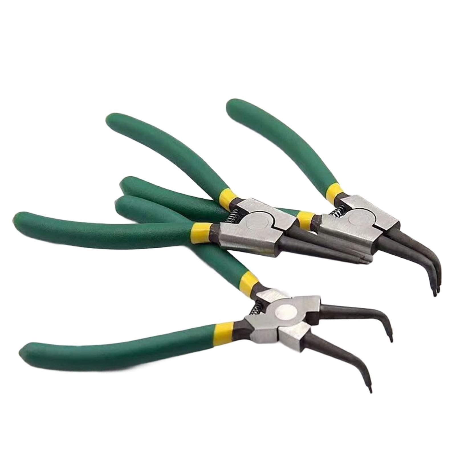 Set di pinze per anelli di sicurezza resistenti con manici ergonomici antiscivolo, include custodia per una facile portabilità e organizzazione anelli di fissaggio Set di pinze