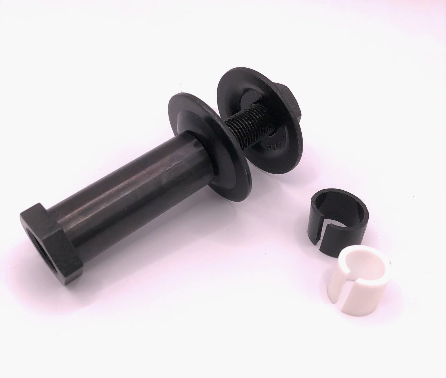 JESTCO Buffing Wheel Extension Shaft 2-1/4" Angle Side Grinder Buff Extender Kit. Fits 5/8"-11 Threads with adapters to fit 1/2, 5/8, & 3/4" Arbor