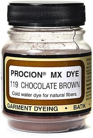 Jacquard Procion MX Fiber Reactive Dye (Chocolate Brown) 3 pcs sku# 1840712MA