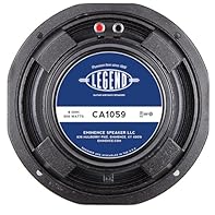 A larger magnet version of the popular Legend CA10 Cast-frame bass guitar speaker with punch and clarity Truncated on the sides for tight fitting in 2x, 4x, and 8x10 configurations