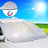 【100% Zufrieden mit dem Kauf】Hochwertige materialie, aluminiumfolie und Polyester ist die sonnenschutz auto extrem reißfest und strapazierfähig. Wenn Sie Fragen haben,kontaktieren Sie uns bitte ohne zu zögern,Wir werden innerhalb von 24 Stunden antworten