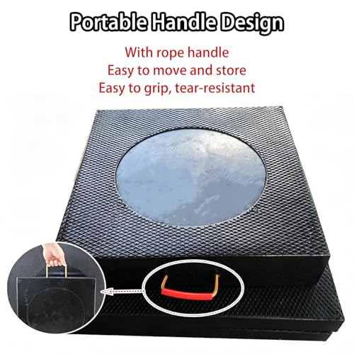 Caravana nivelada sin hundirse con este protector de suelo duradero para remolque 3