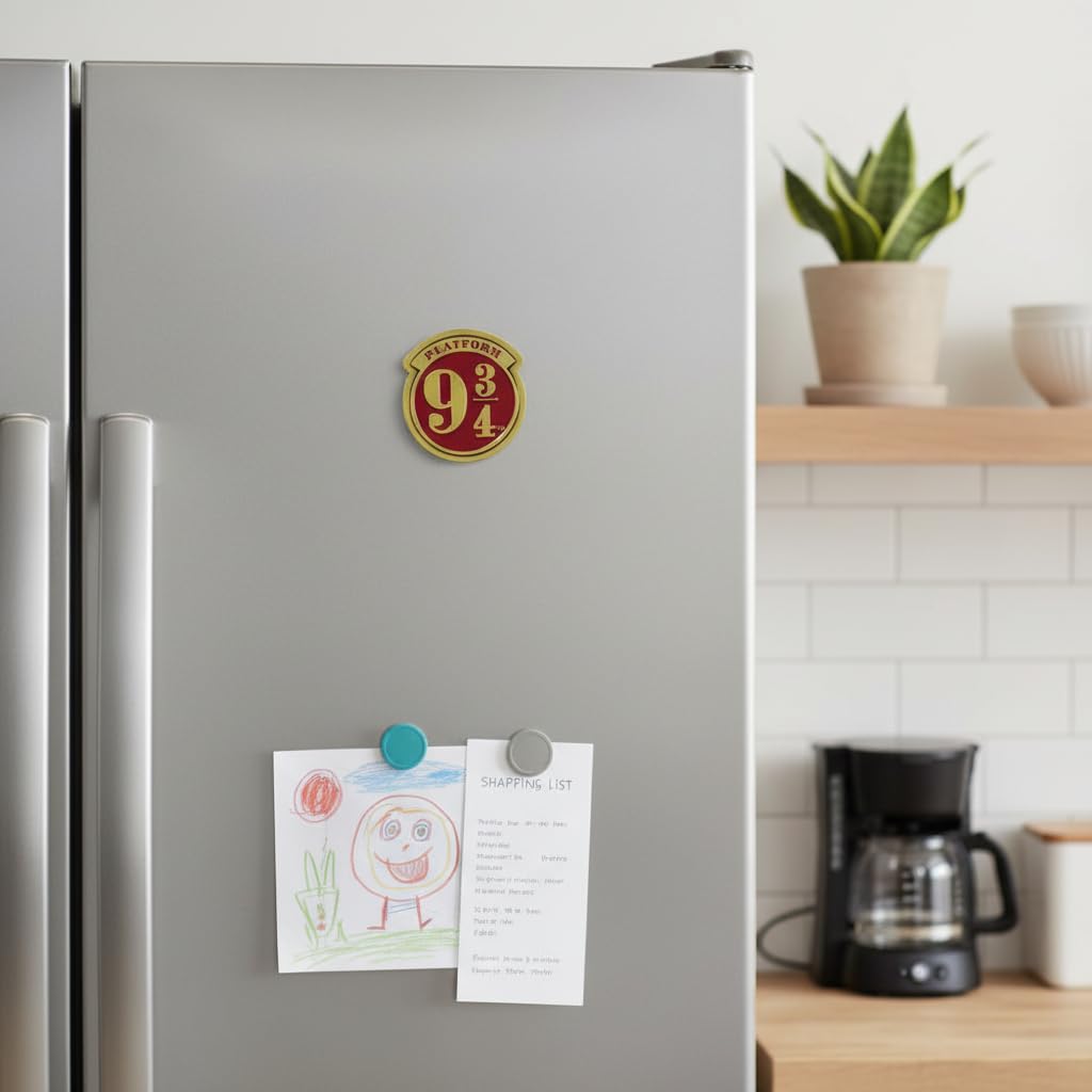 Buy MINISO Harry Potter Metal Fridge Magnet (Platform 9 3/4