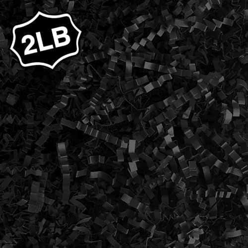 Corlcol 2LB Crinkle Cut Paper Shred Filler for Bag Gift Box Basket Confetti Paper Shreded Stuffing...