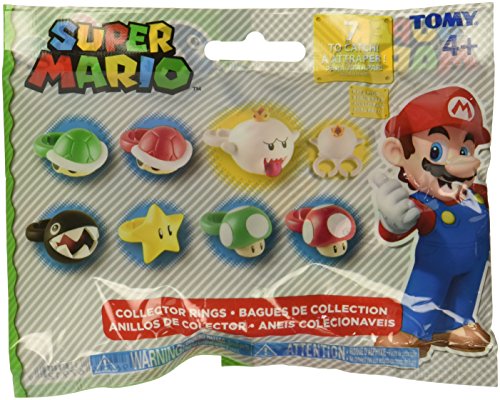 Bague Super Mario TOMY collector : l'idée cadeau idéale et mystère pour les anniversaires