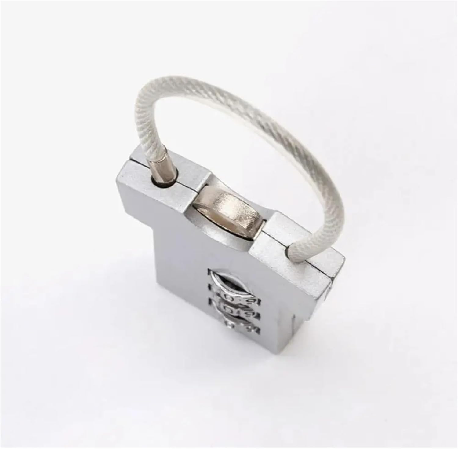 Creative T-Shirt Shape Password Lock Mini Cute Steel Wire Padlock for Suitcase Luggage Cupboard Cabinet Locker Security Lock 1Pcs(Blue)