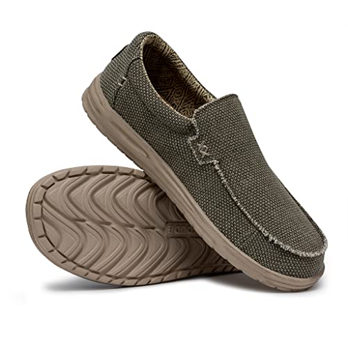 Hey Dude Men's Mikka Hawk Multiple Colors & Sizes| Men’s Loafers | Men’s Slip On Shoes | Comfortable & Lightweight3