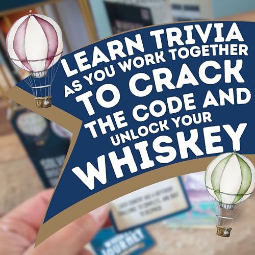 Boxer Gifts Whiskey Escape Room Game For Adults, Whisky Gifts For Men, Brain Teaser Puzzle For Adults On Birthday & Christmas - Image 3