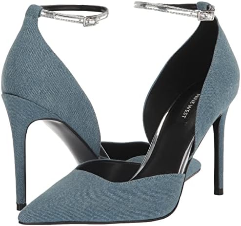 Nine West Women's FINDA Pump, Denim Blue 400, 8.5 | Image 6
