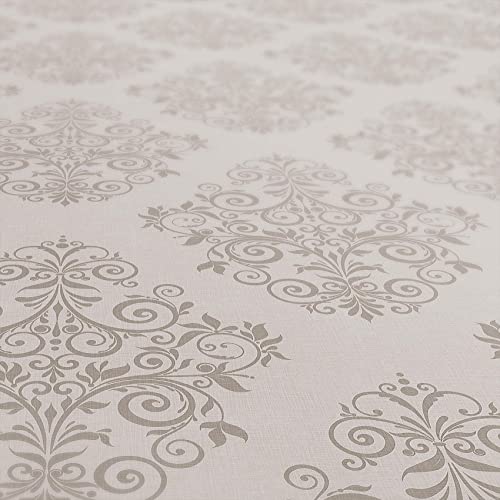 ANRO - Tovaglia cerata lavabile, motivo viticci in...