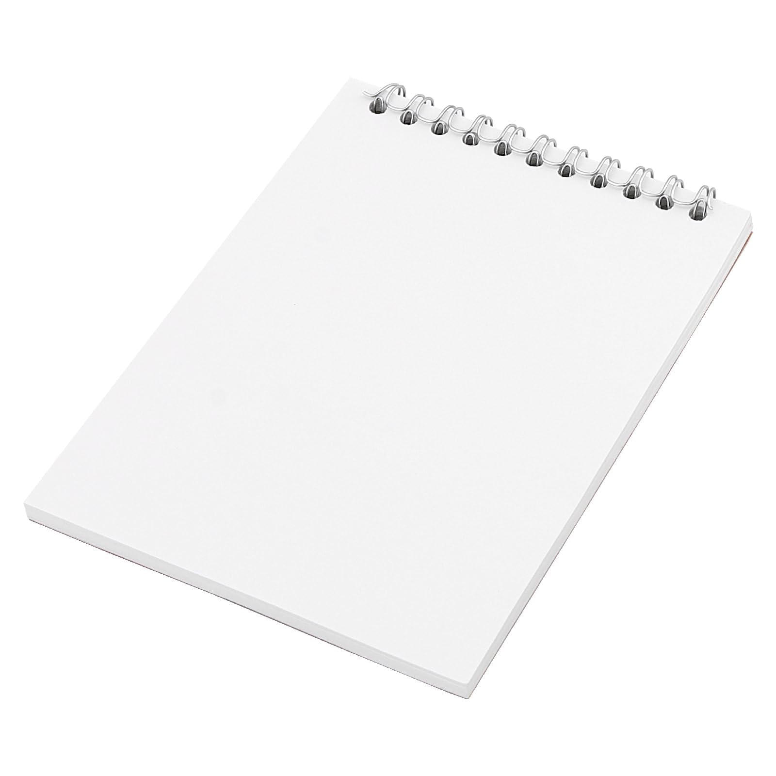 HOZEON 25 quaderni per schizzi A6, 10 x 15 cm, in carta kraft marrone, rilegatura a spirale superiore, per animazione, schizzi, disegni, scarabocchi e diari, 60 fogli