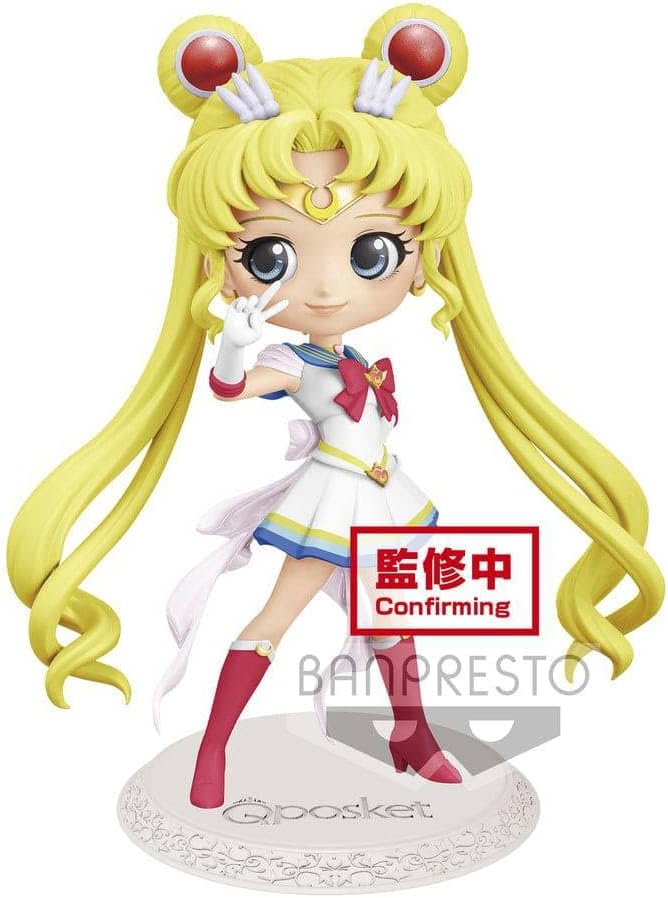 Banpresto Sailor Moon Movie Version Eternal Q Posket Super Sailor Moon Pastel Color