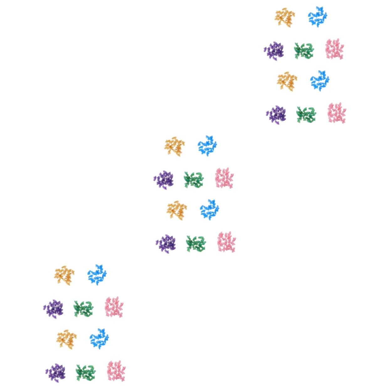 Toddmomy 300 Pièces Casquettes De Griffe De Chat Kit Ongles Couvre-Griffes De Chat Capuchons D'ongles De Chats Casquettes à Griffes Capuchons D'ongles pour Animaux De Compagnie