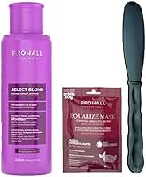 Progressiva Select Blond Matizadora Para Fios Loiros Neutralização De Tons Amarelados 120ml Prohall