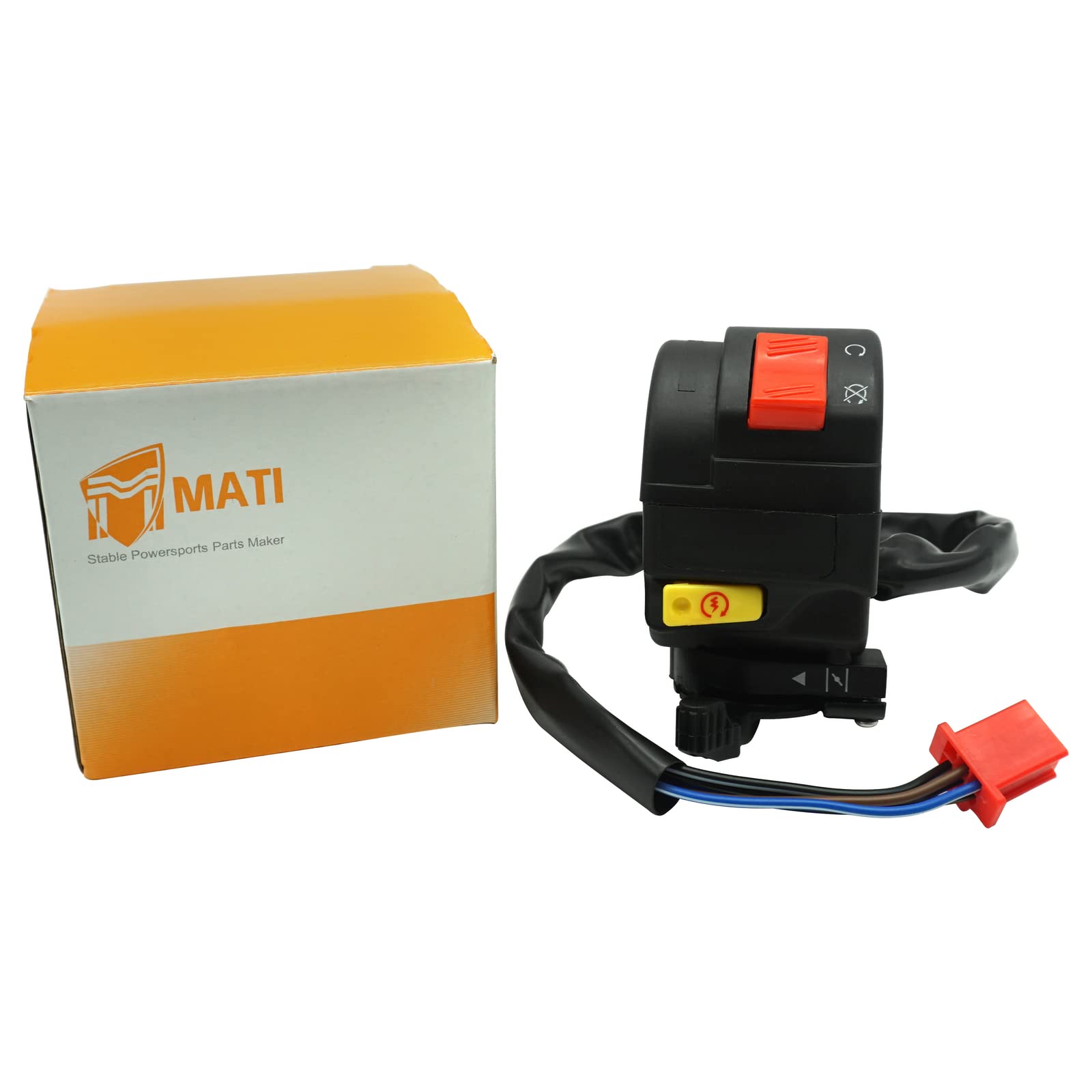 Amazon.com: M MATI Left Handlebar Switch Start Kill Stop for