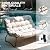 Crestlive Products Patio Loveseat, All-Weather Rattan Large Furniture with Soft Cushions, Outdoor Loveseat for Balcony, Poolside, Backyard (Beige)