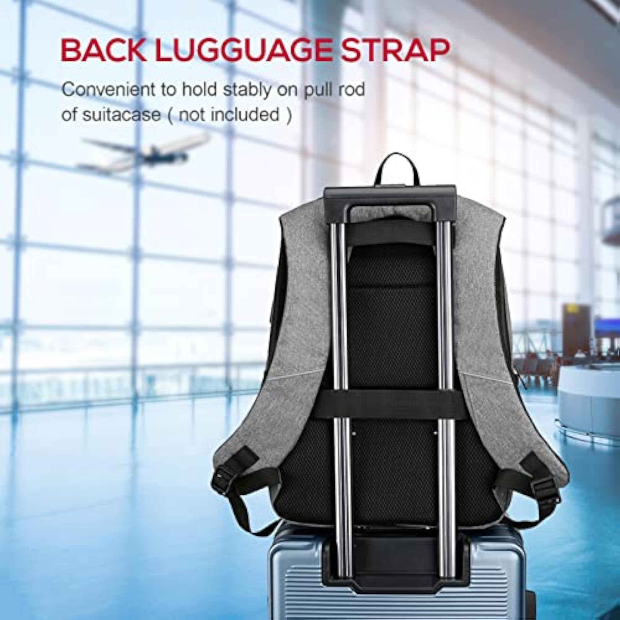 Laptop Backpack for College, Fits Up to 15.6 inches