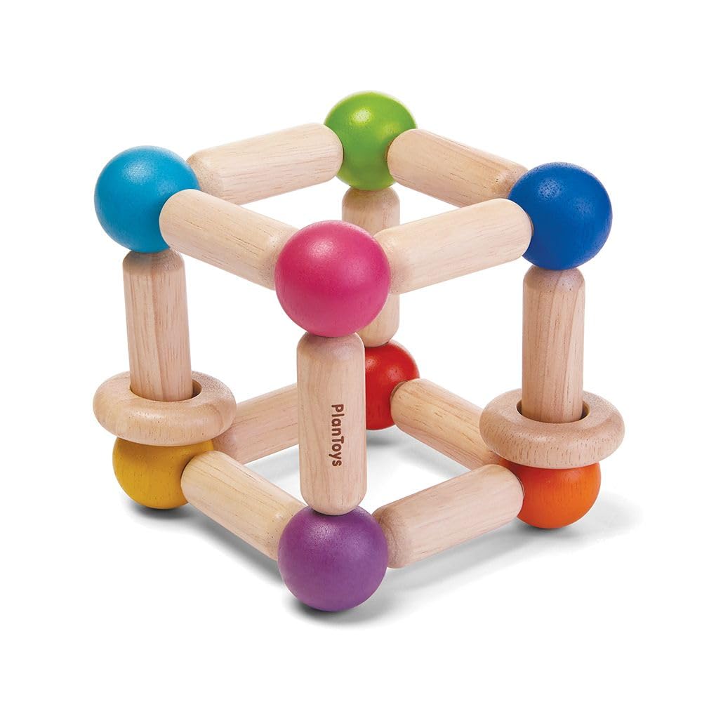 PlanToys 5245 Square Clutching Baby Toy