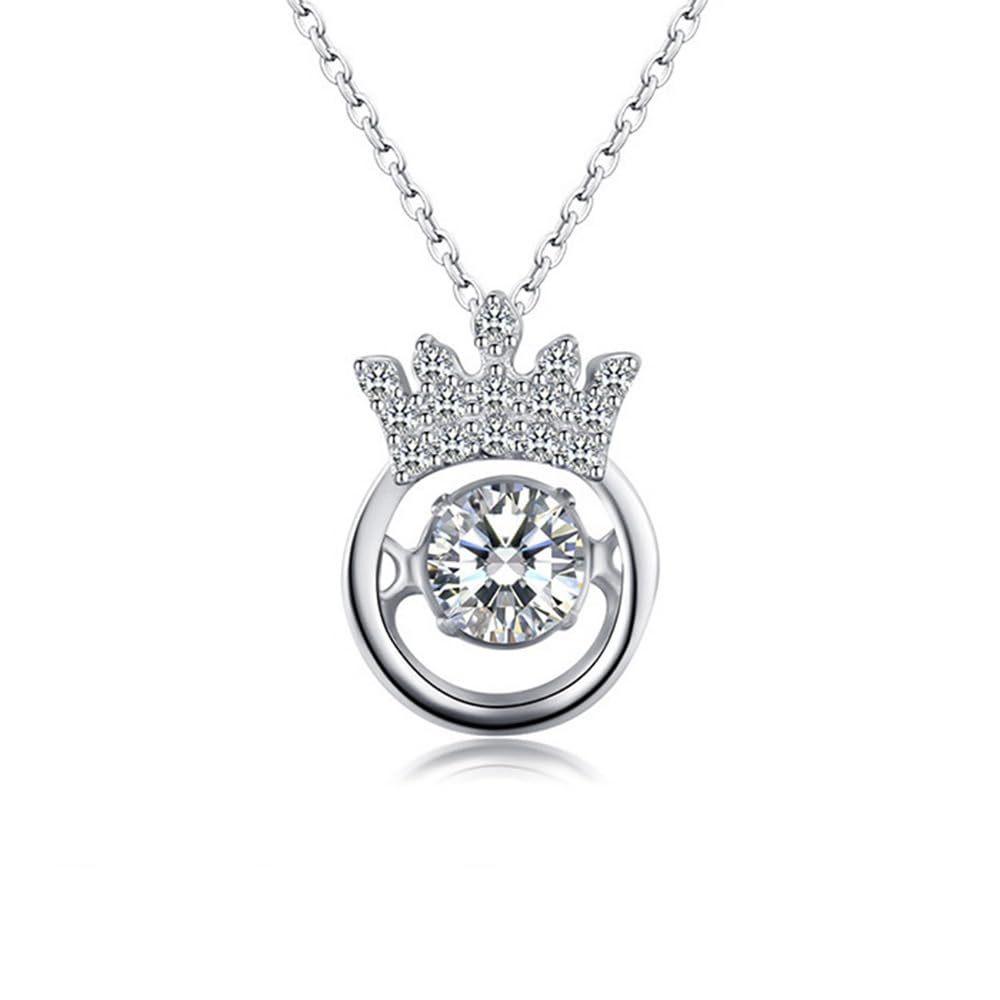 Swarovski Elements Crystal 925 Sterling Silver Pendant Necklace for Women Gift Packing J.Rosée Fashion Jewelry JR-1136