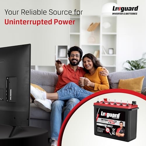 Image of Livguard IT 1578TT |Tall Tubular Inverter Battery |150 Ah |78 Months Warranty | Reliable Backup for Home, Office and Shop