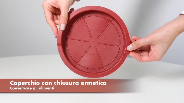 Ciotole Smaltate Per Conservazione Alimenti Con Coperchio