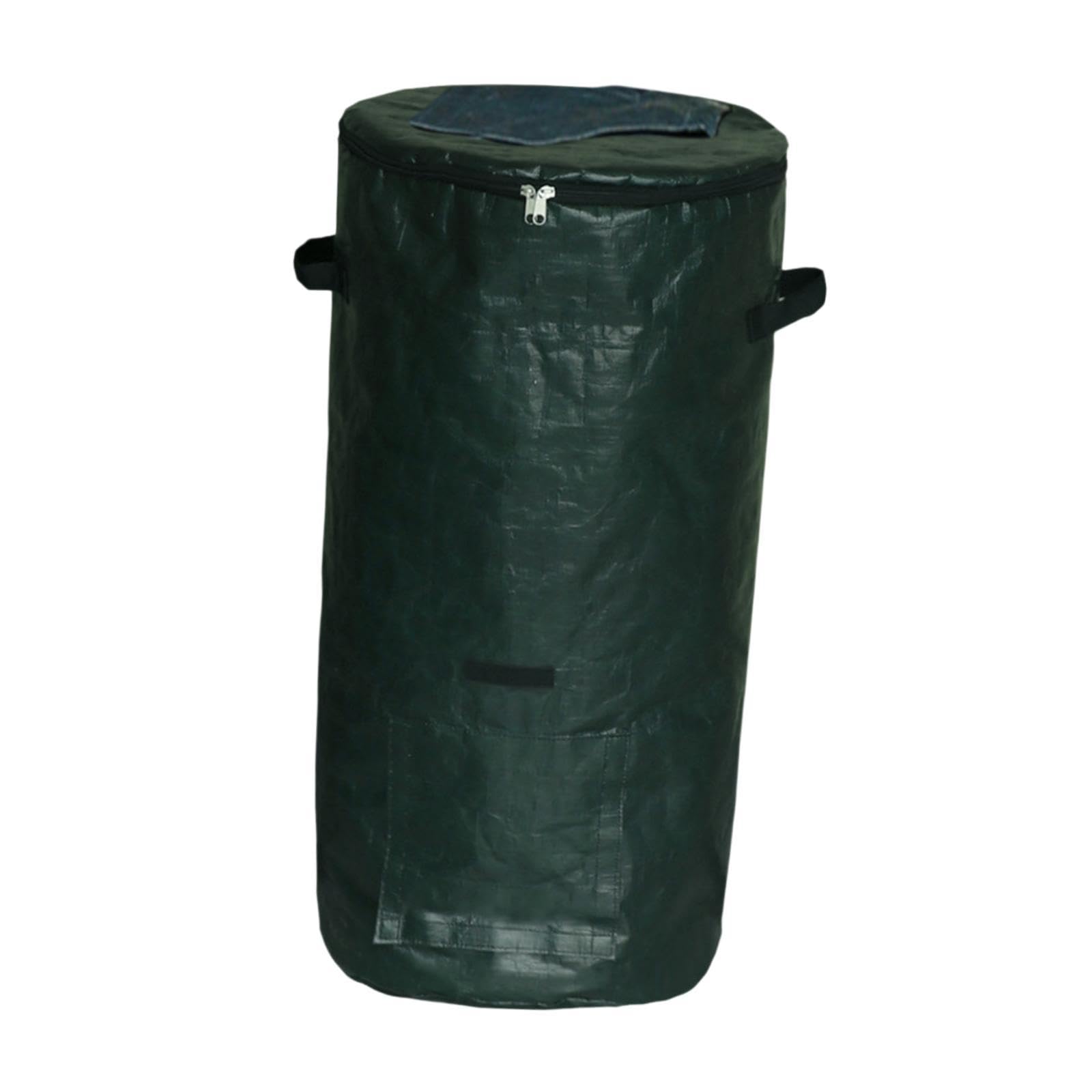 Yard Waste Lawn Bag Farm Organizer Kitchen Garbage Household Compost Bin Bag 45x80cm Top Window | Yard, Garden & Outdoor Living | Composting & Yard Waste | Garden Compost Bins-image-25