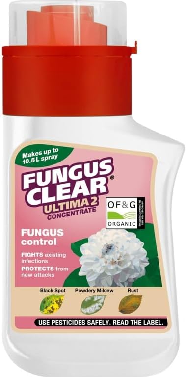 FungusClear Ultimate Concentrate 210ml | Ultima 2 Fungus Control | Fights Existing Infections | Protects From New Attacks | Suitable For Use In Organic Gardening