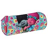 Material de alta calidad TROLLS- Estuche portatodo Tubo, Multicolor, 22 cm (Montichelvo 54585)