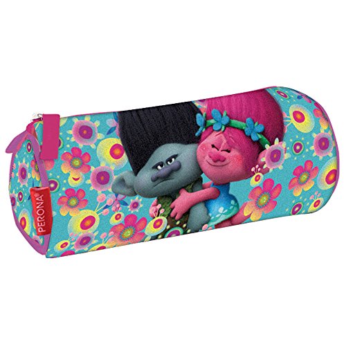 Trolls - Trolls - Estuche portatodo Tubo (Montichelvo MC-54585) (Montichelvo 54585)
