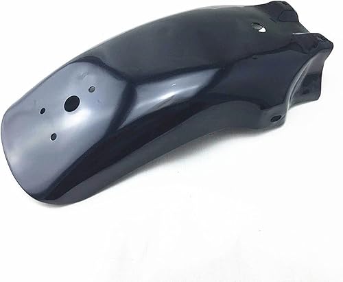 Miniatura 4 de PLSUSJHAO Cubierta de la rueda del guardabarros trasero de la motocicleta del metal negro para Harley Honda Suzuki Kawasaki Yamaha