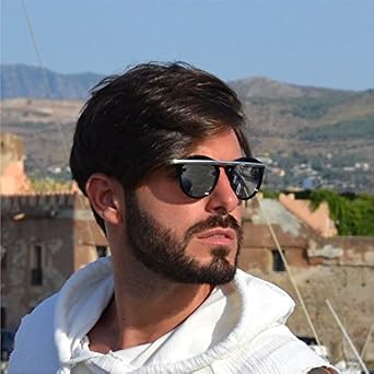 OCCHIALI DA SOLE MARCA ISURF MODELLO GOMORRA ROTONDI SERIE TV CIRO DI MARZIO  2017 : Amazon.it: Abbigliamento