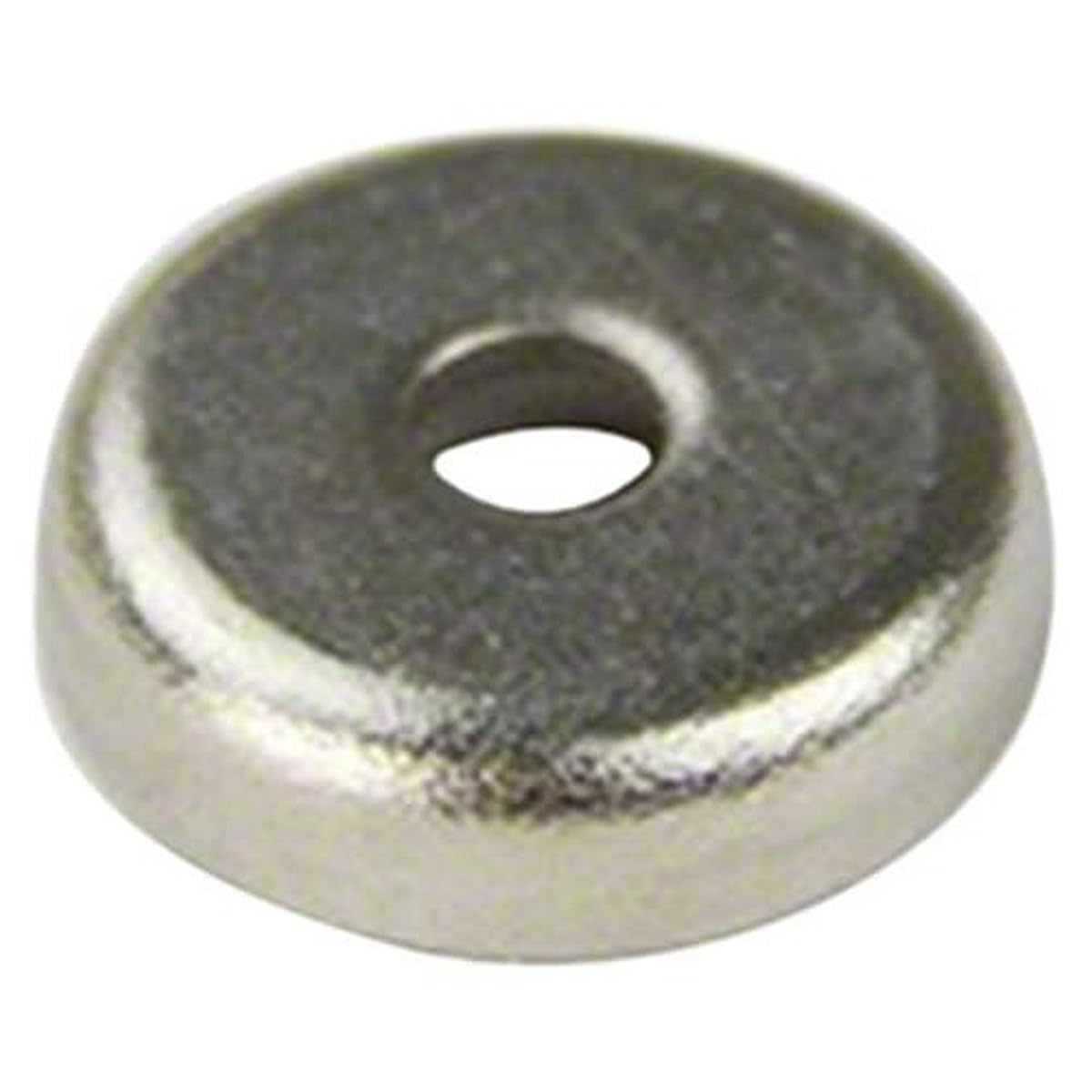N42 Neodymium Stainless Steel Pot Magnet for Arts, Crafts, Model Making, DIY, Hobbies, Office, and Home - 14mm dia x 3.5mm thick x 3.5mm c/bore - 5.2kg Pull
