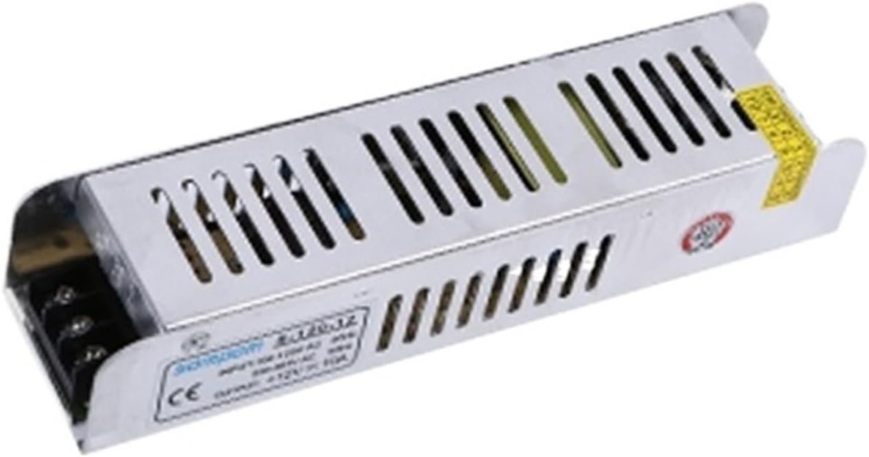 220v to 12v Switching Power Supply DC 5/10aled Light Box Light Strip Light with Decorative Lighting Transformer(12V10A-long Strip)