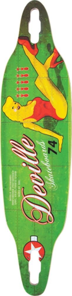 Deville Lucky Lady Dt Deck 9.25x37.5 31.125wb Longboards