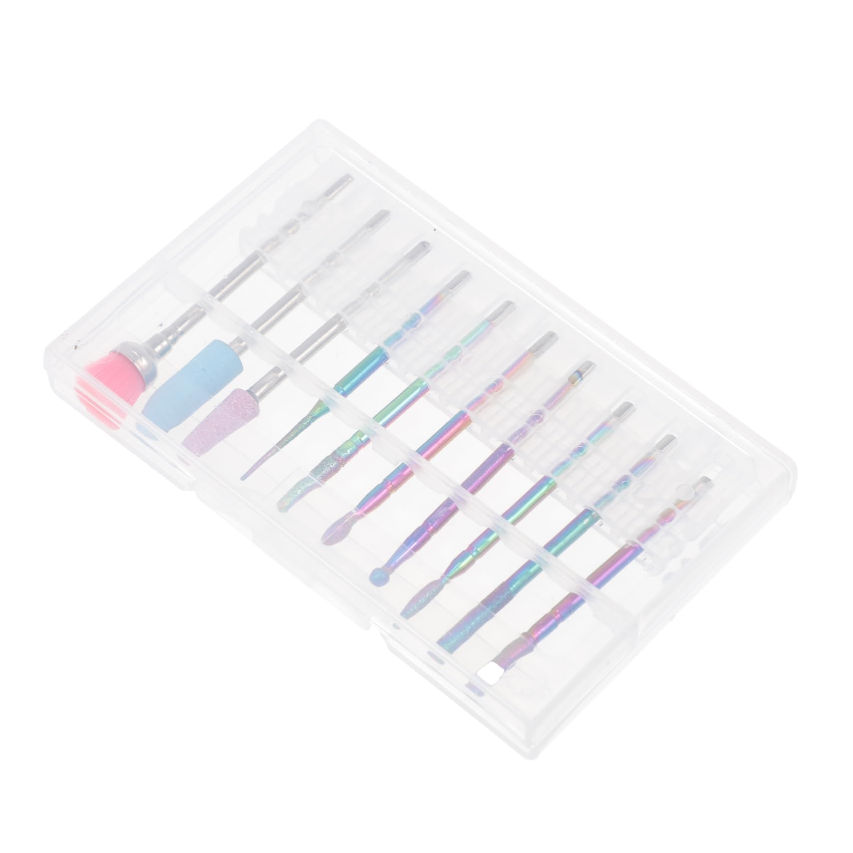 Beavorty 1 Set Nail Polisher Russian Manicure Kit Cleaning Accessories Nail Files for Natural Nails Kit Cuticle Bits Cuticle Nail Drill Bit Nail