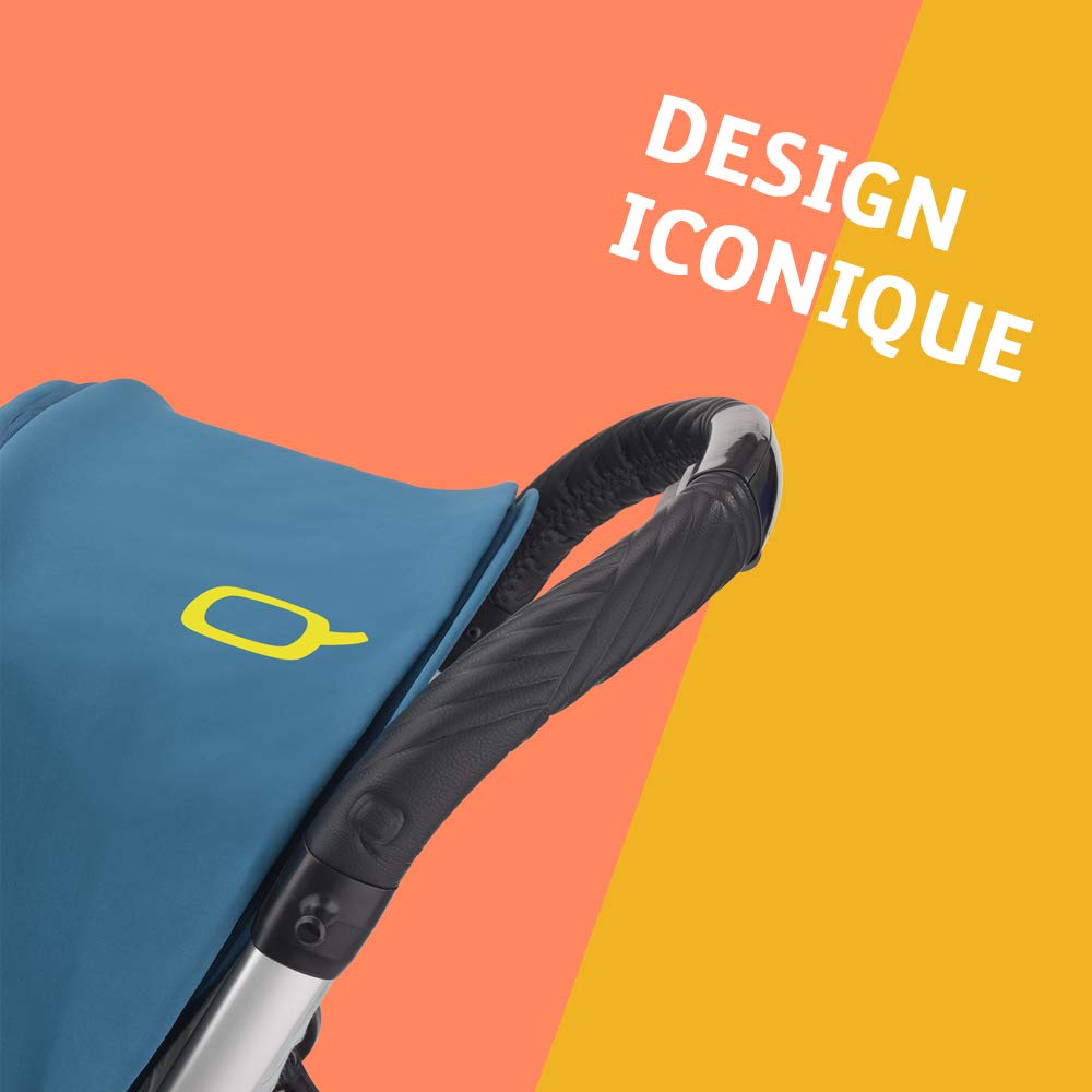 Quinny Poussette Urbaine LDN Légère/Pliage Facile d’Une Seule Main Design Iconique Grey Twist Naissance à 3, 5 Ans 0-15 kg