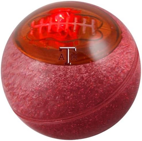 NCAA Texas A & M Super Ball, 3-Inch, Clear