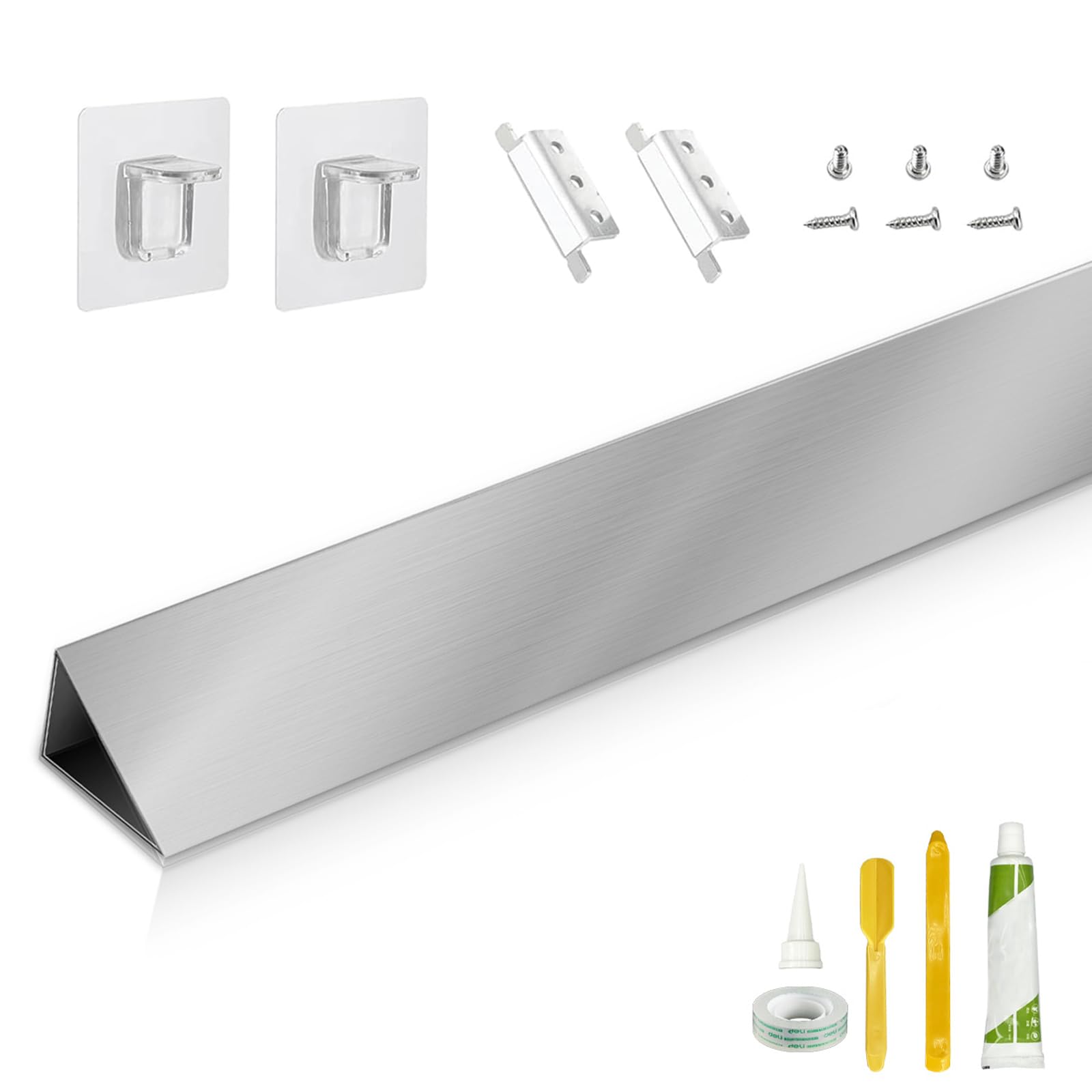 Photo 1 of 30" Slide-in Range Rear Filler Kit W10113901A, Silver