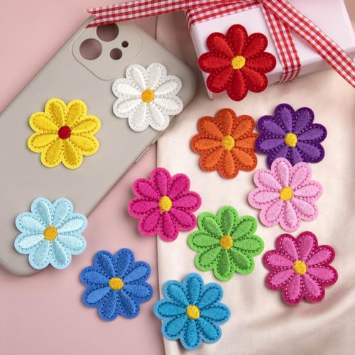 Pagow QL4573T4 24 Pcs Flower Iron On Patches thumb #6