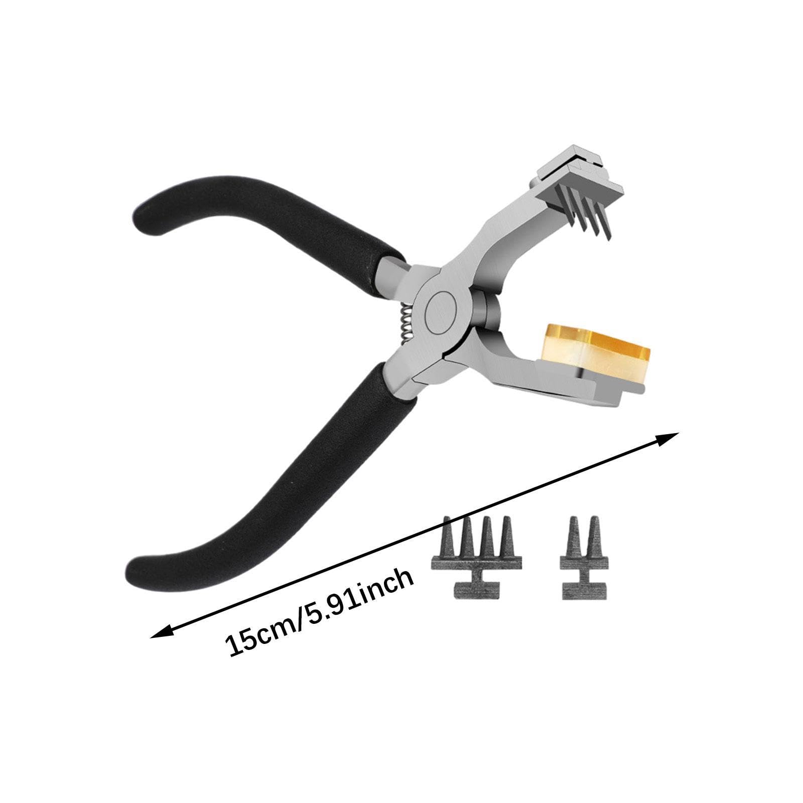 Perforadora de Cinturón, Herramienta Manual Resistente para Perforar Cuero, Diseño Silencioso Y Ligero, Mango de Acero Y Polipropileno, B