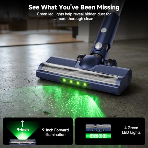Image of Cordless Vacuum Cleaner 30KPa, 6-in-1 Rechargeable Stick Vacuum